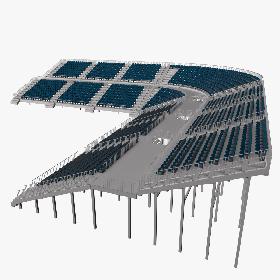 Grandstand Seating Set